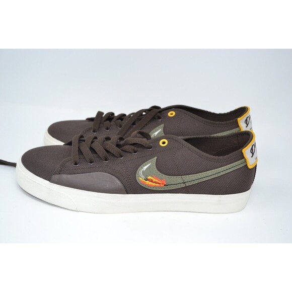 Nike SB Blazer Court X Daan Van Der Linden Baroque Brown CZ5605-200 Men's Size 8 - Picture 2 of 8